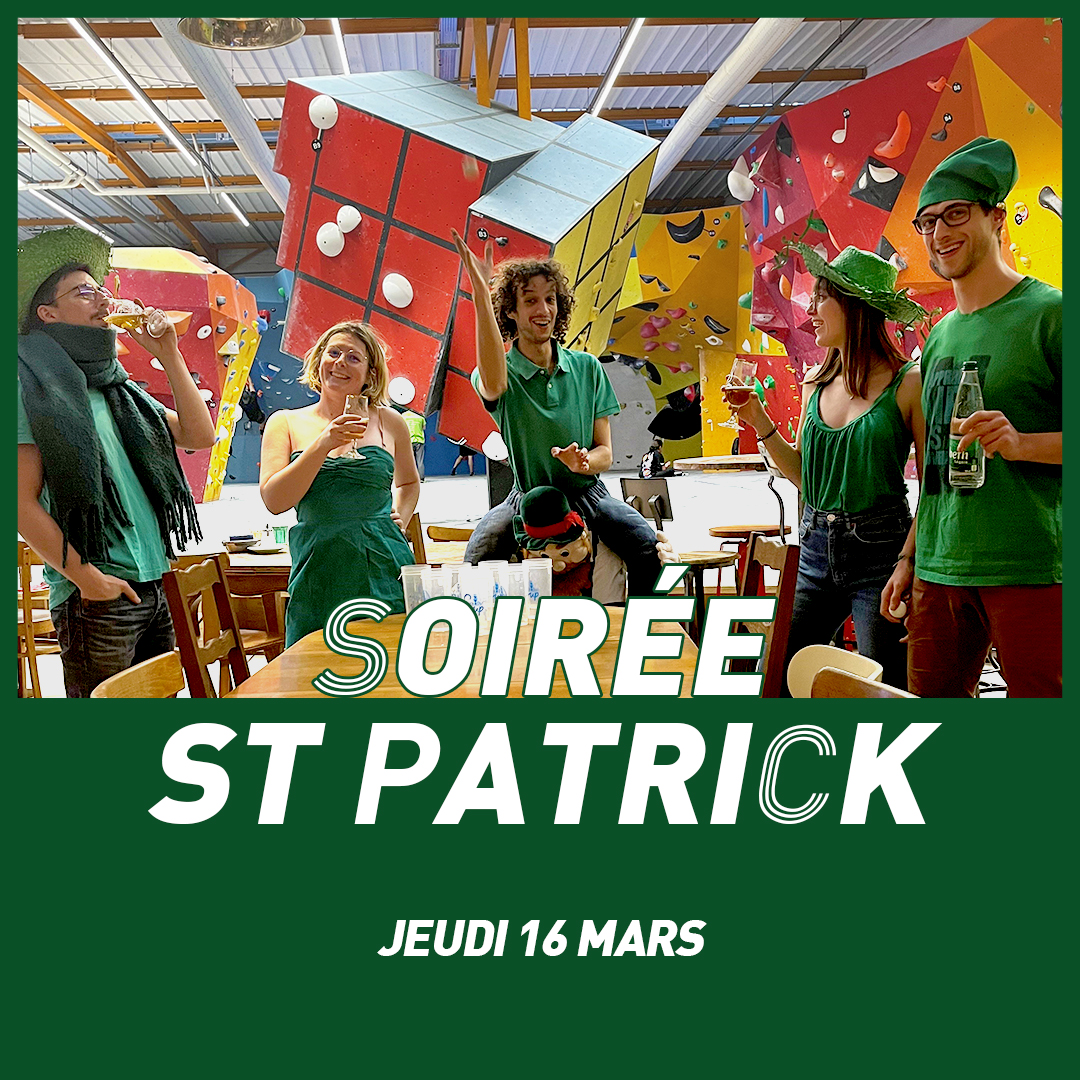 Soirée Saint Patrick : Jeudi 16 mars 